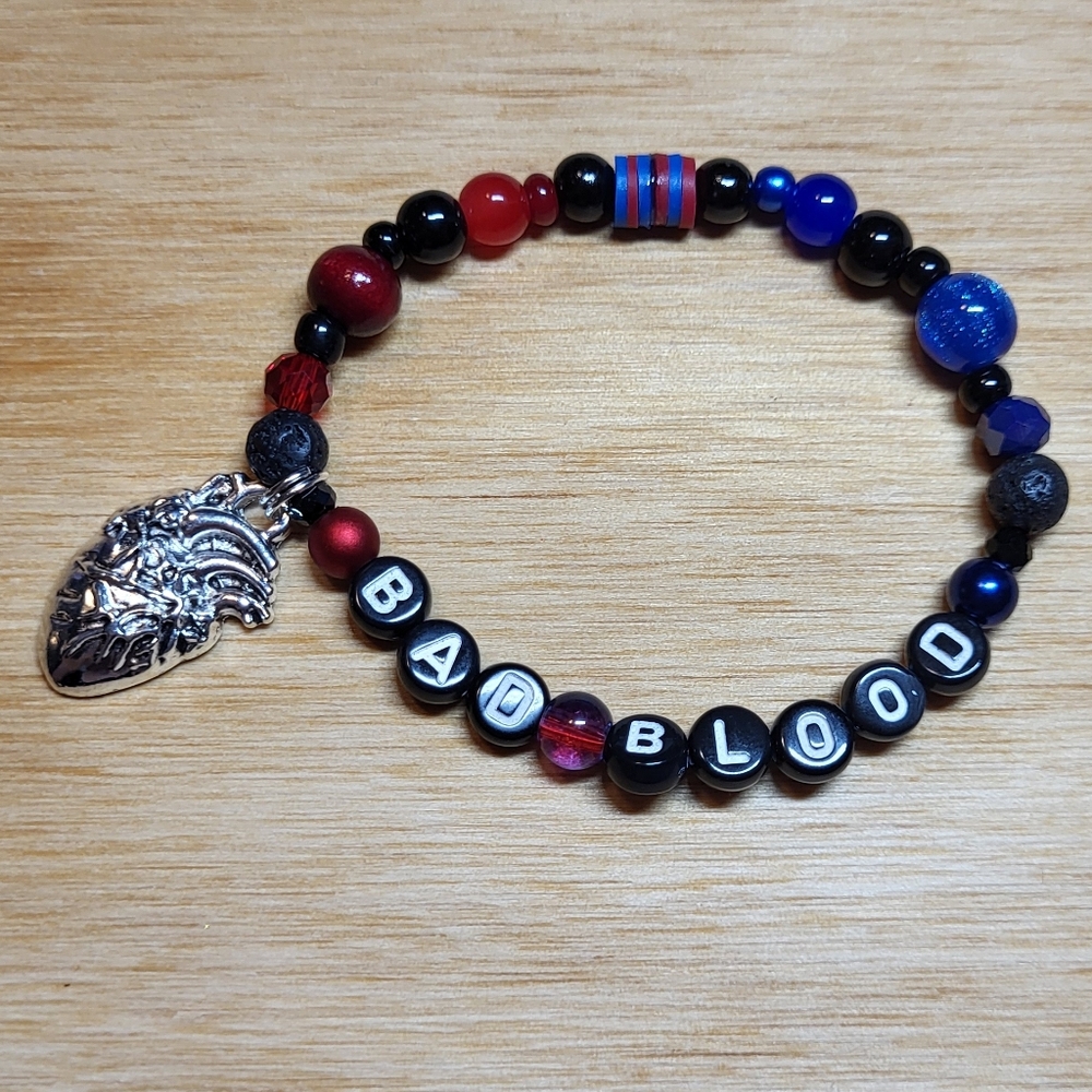 Bad Blood- Taylor Swift Friendship Bracelet, Size 6.75"